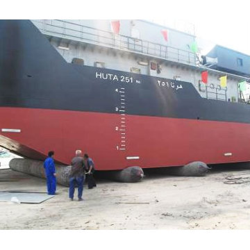ship launching rubber airbag crv airbag d=1.2m L=15m intensive airbag